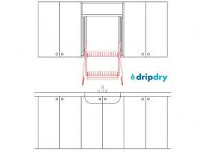 Drain Dish Rack | The DripDry