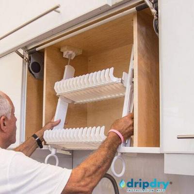 DripDry - NYC Installation Service | Cabinet Dish Rack