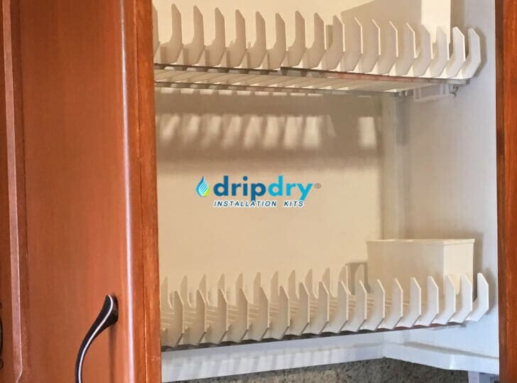 dish rack, hidden dish rack, European dish drying rack Drip Dry