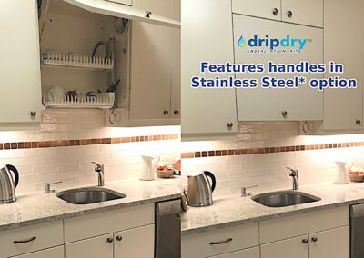 DripDry in Stainless Steel Option