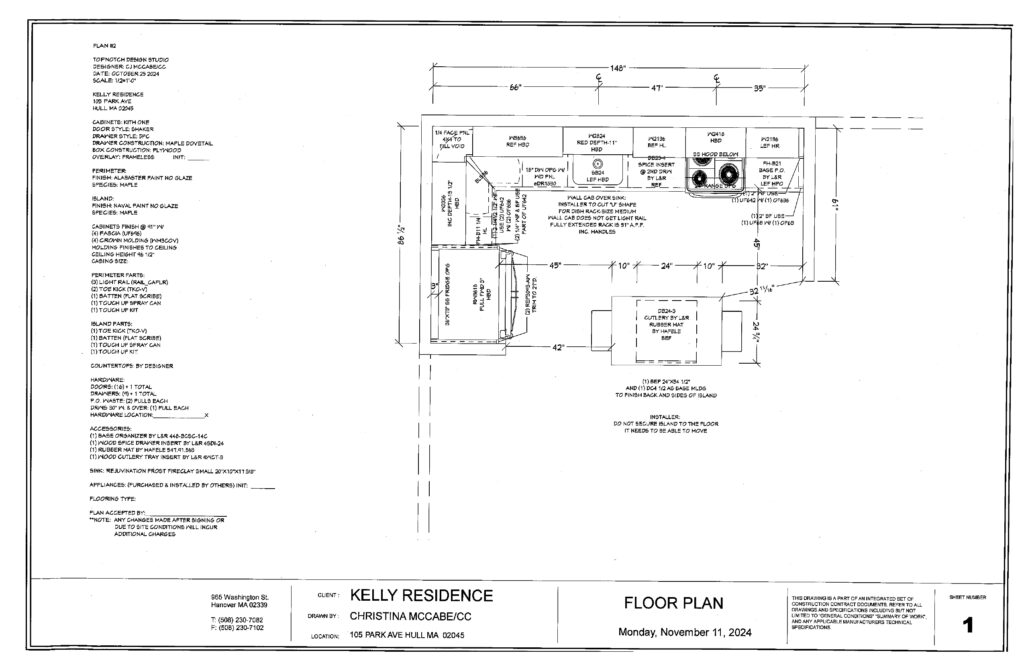 kitchen architect plan floor plan